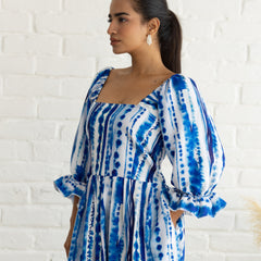 Shibori Maxi Dress