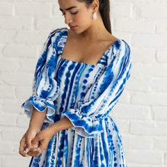Shibori Maxi Dress
