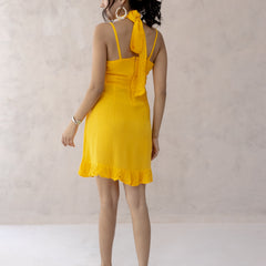 Sia Solid Knot Dress