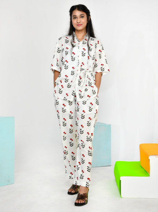 Cherry Co-ord Set