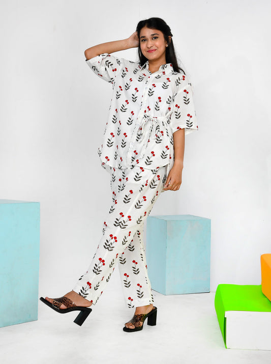 Cherry Co-ord Set