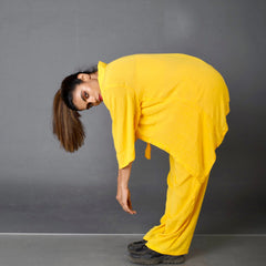 Mustard Textured Co-ord Set