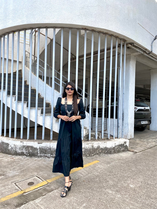 Jane Tier Maxi Dress