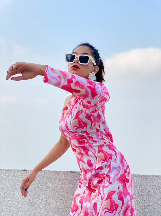 Mindy One Shoulder Dress