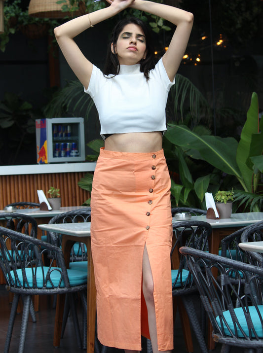 Vanessa Button Down Skirt