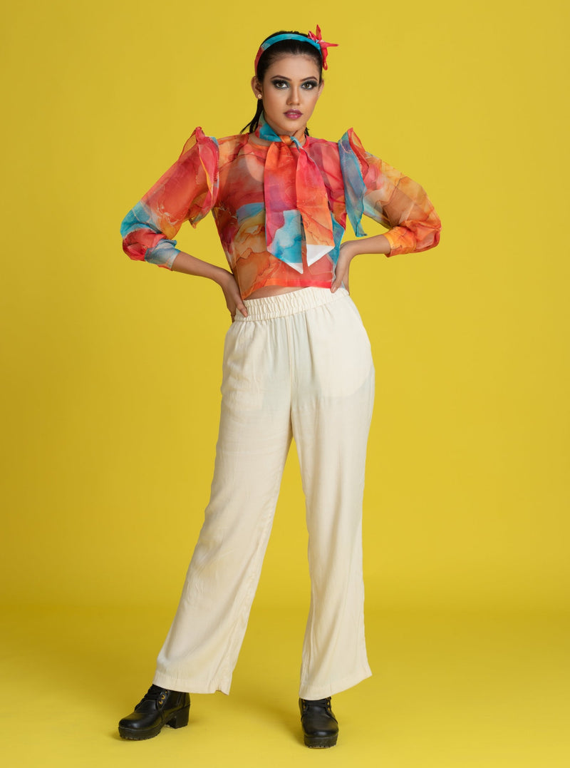 Charlotte Organza Top