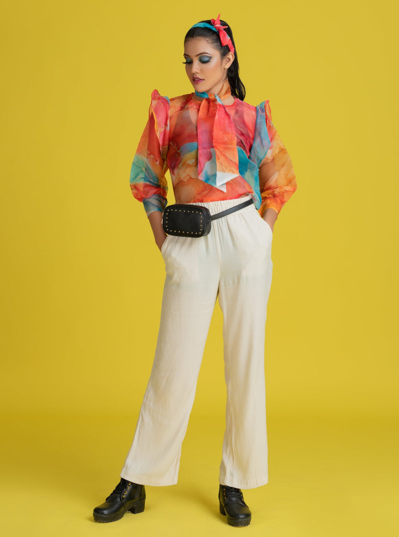 Charlotte Organza Top
