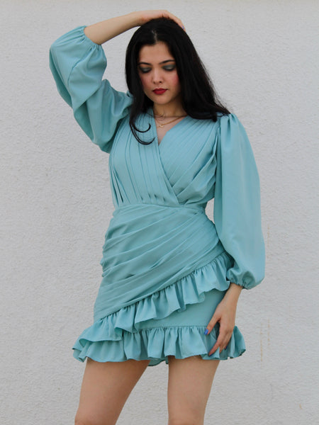 Chloe Pleated Dress