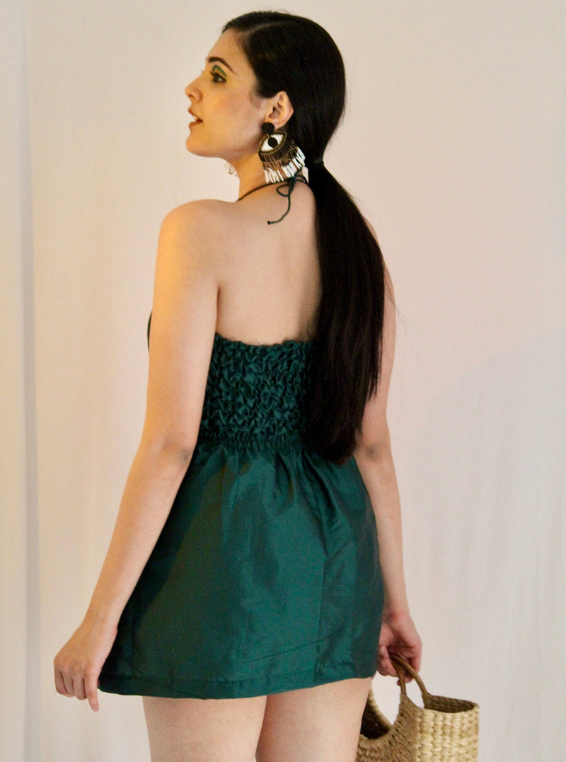 Janice Taffeta Skirt Set
