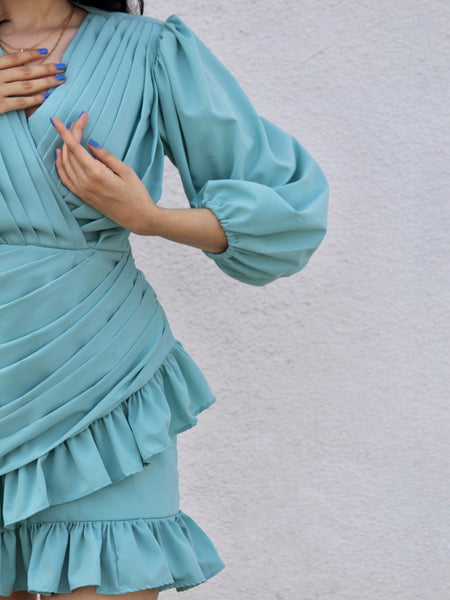 Chloe Pleated Dress