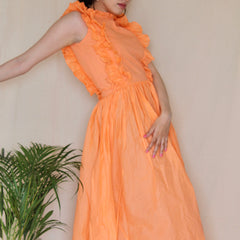 Cassia Gathered Maxi Dress