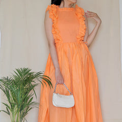 Cassia Gathered Maxi Dress