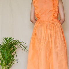 Cassia Gathered Maxi Dress